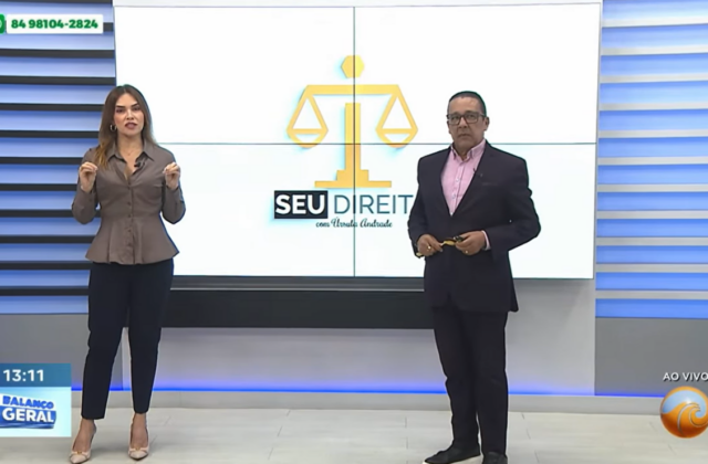 Participação no Balanço Geral RN da TV Tropical/ Record com o quadro “Seu Direito”- 28/07/2026