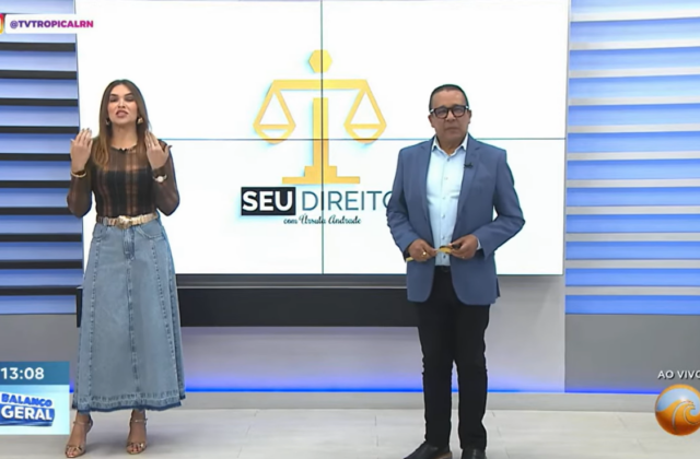Participação no Balanço Geral RN da TV Tropical/ Record com o quadro “Seu Direito”- 23/06/2026
